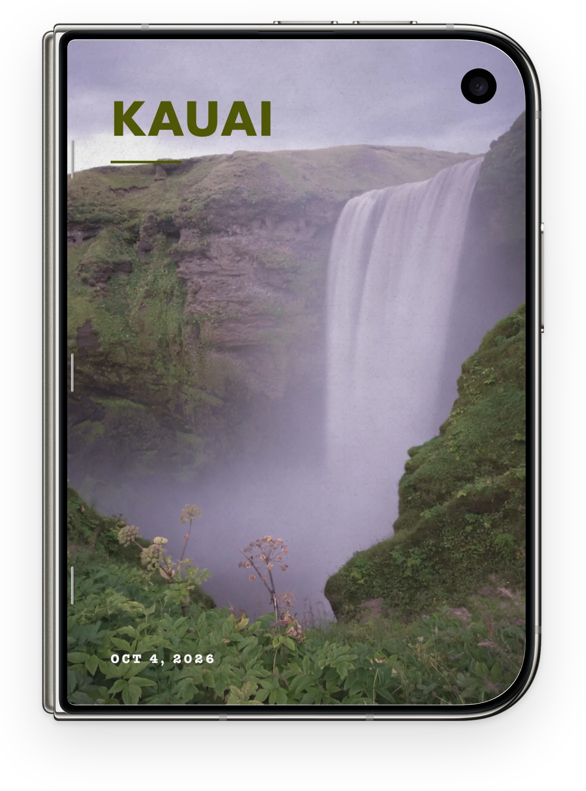 A photo cover titled Kauai
