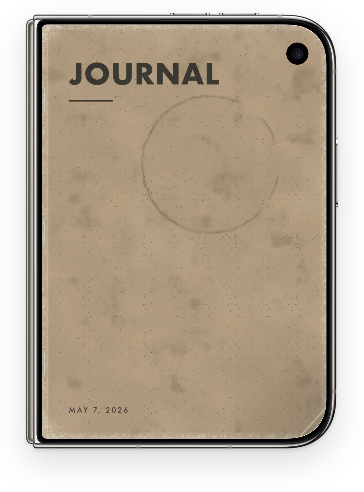 The same Journal after months of use